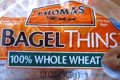 Thomas Bagel Thins Healthy