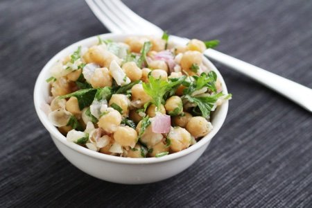 Chickpea Feta Salad