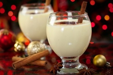 Healthier Lighter Egg Nog
