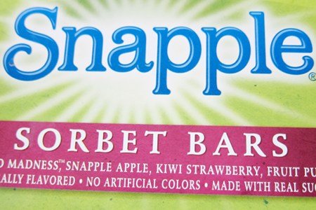 Snapple Sorbet Fake